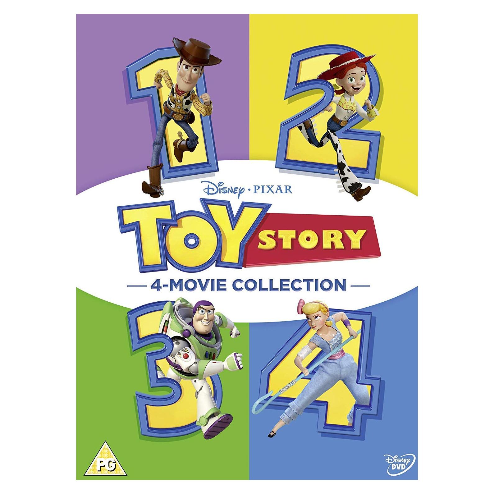 Caja de Películas Toy Story 1-4 [DVD] [2019] - Walt Disney