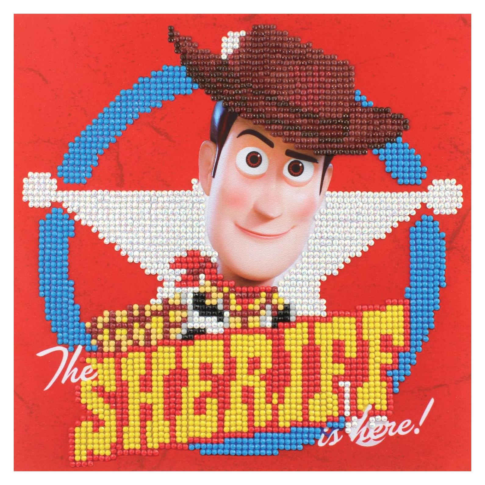 Kit de Pintura con Diamantes Camelot Fabrics Toy Story Woody