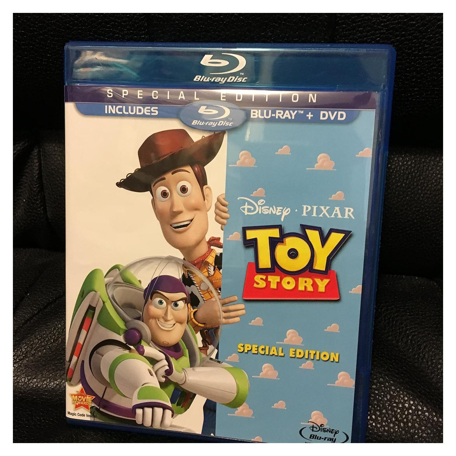 Toy Story Edición Especial Blu-ray/DVD Disney Pixar 1995