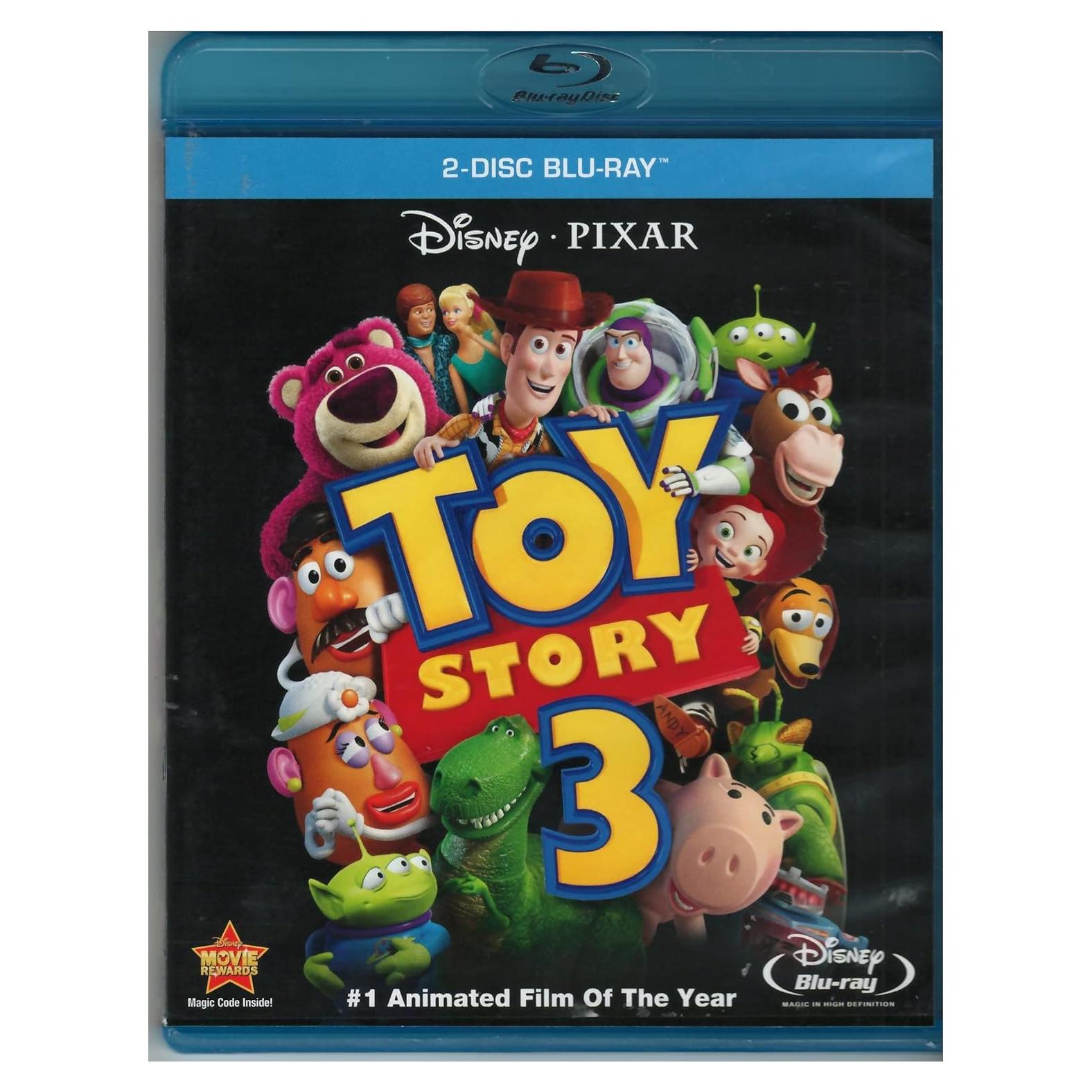 Toy Story 3 Blu-ray Disney-Pixar 2 Discos Animación