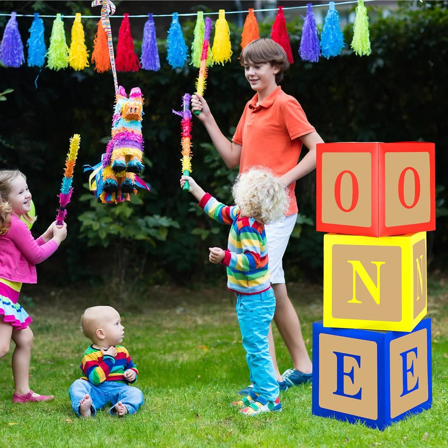 Cajas de Globos Zhanmai 3 Pcs para Primer Cumpleaños 30 cm