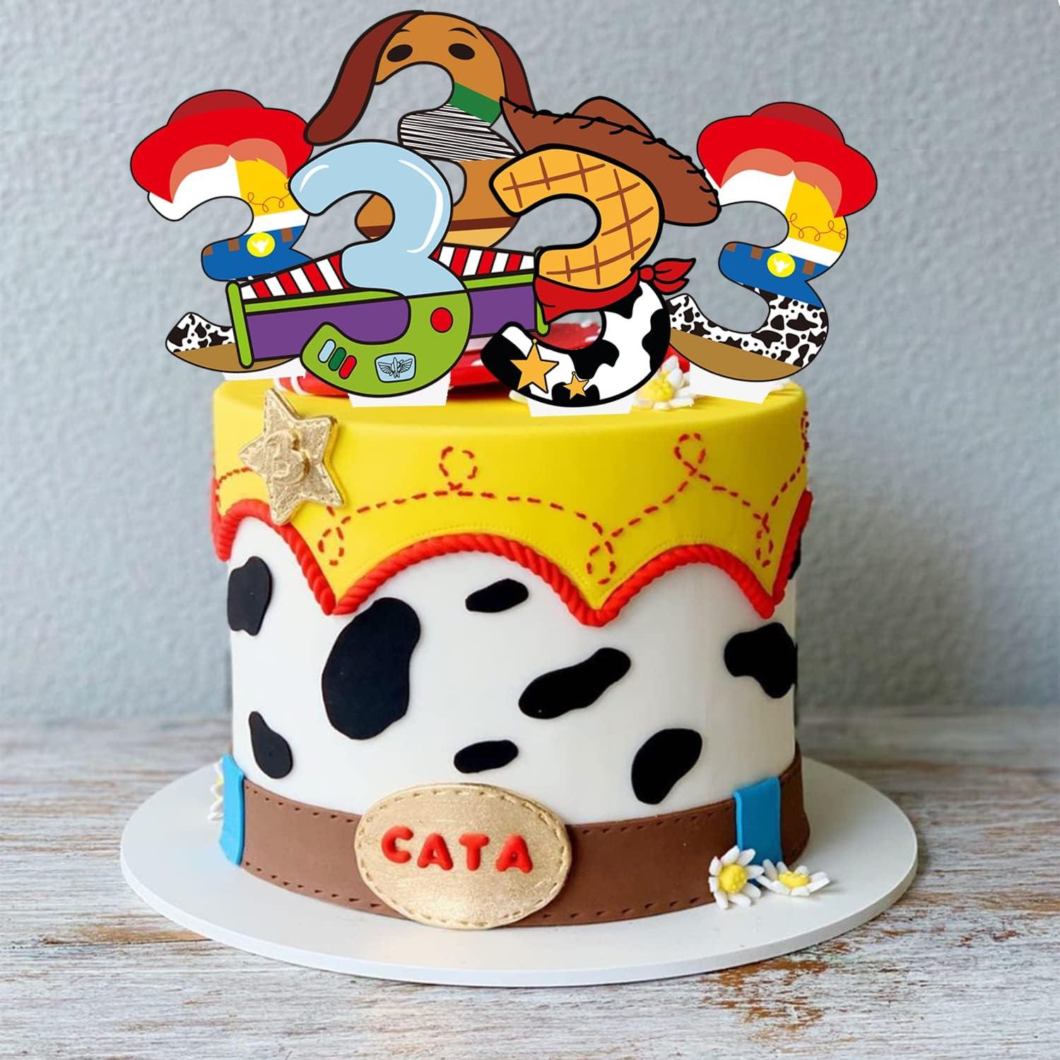 40 Adornos de Cupcake de Cuento de Hadas 3er Cumpleaños