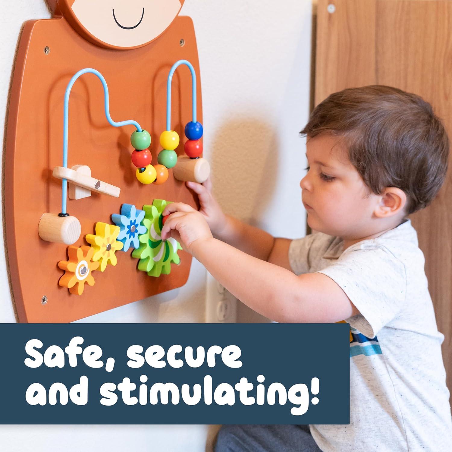 Panel de Actividad de Caballo Learning Advantage - Juguete Pared 56.6x37.6 cm