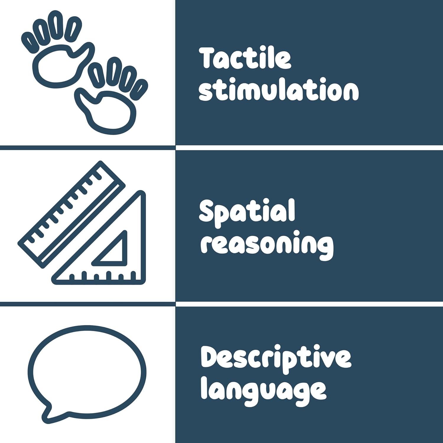 Panel de Actividad de Caballo Learning Advantage - Juguete Pared 56.6x37.6 cm