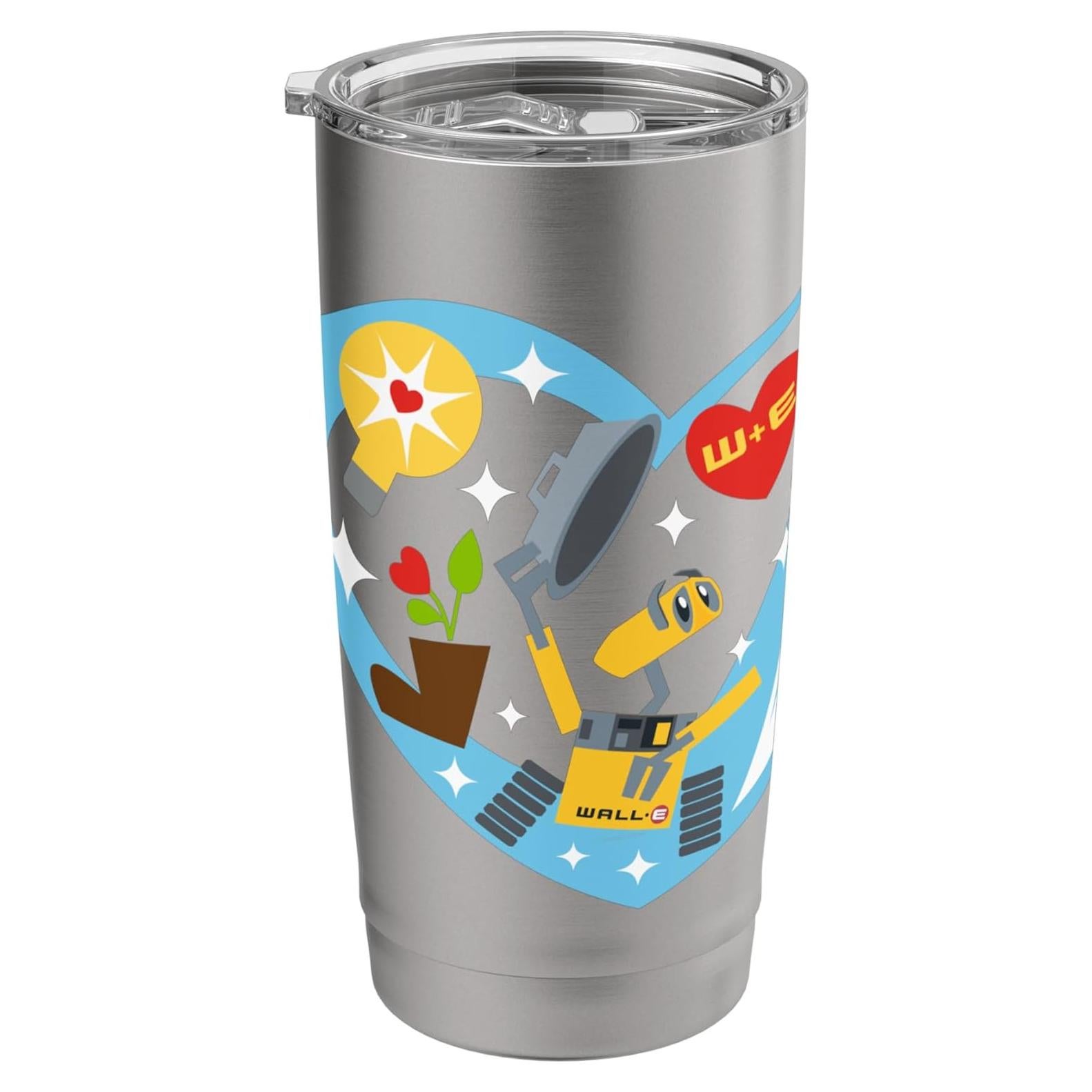 Taza Aislada de Acero Inoxidable Pixar Wall-E 20 oz