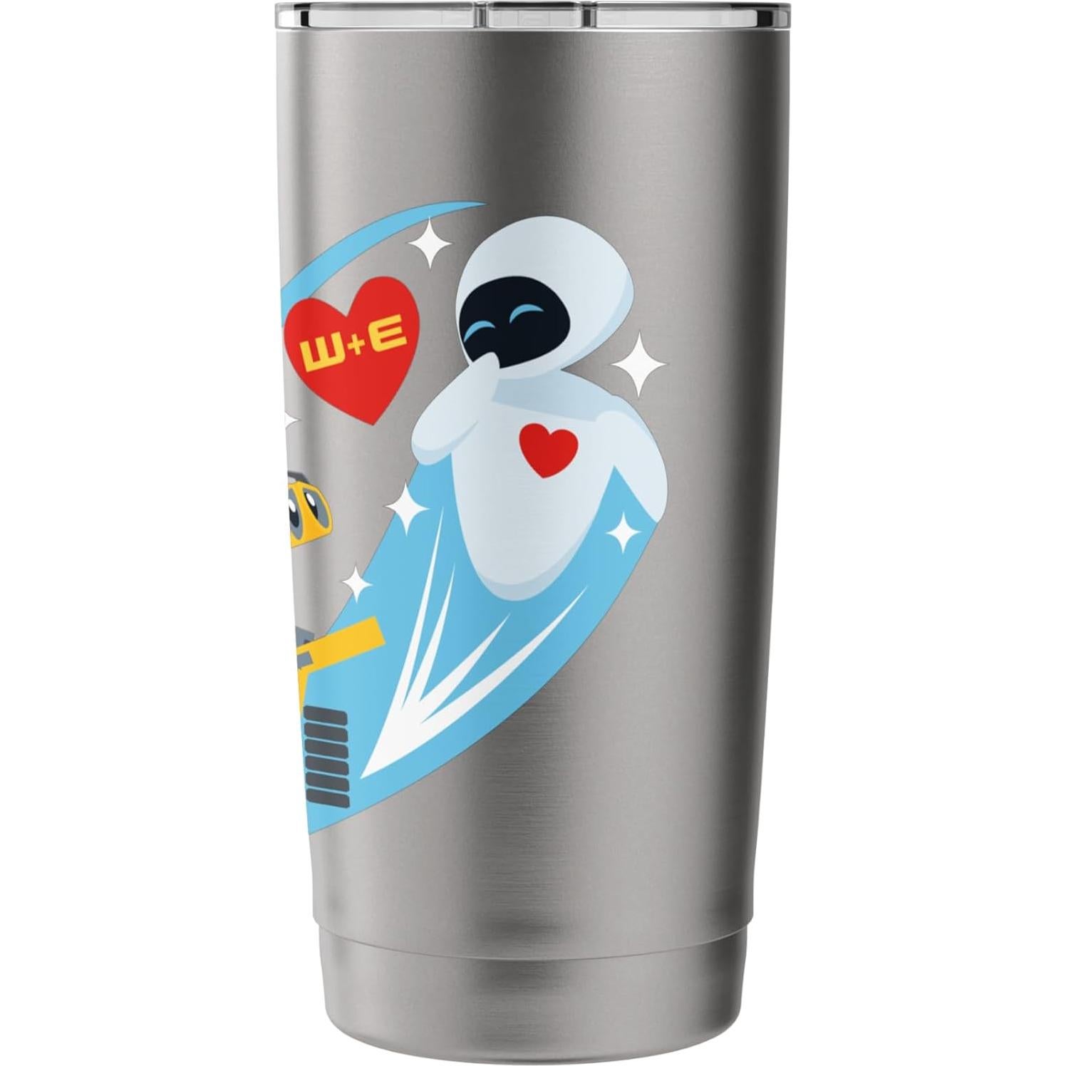Taza Aislada de Acero Inoxidable Pixar Wall-E 20 oz