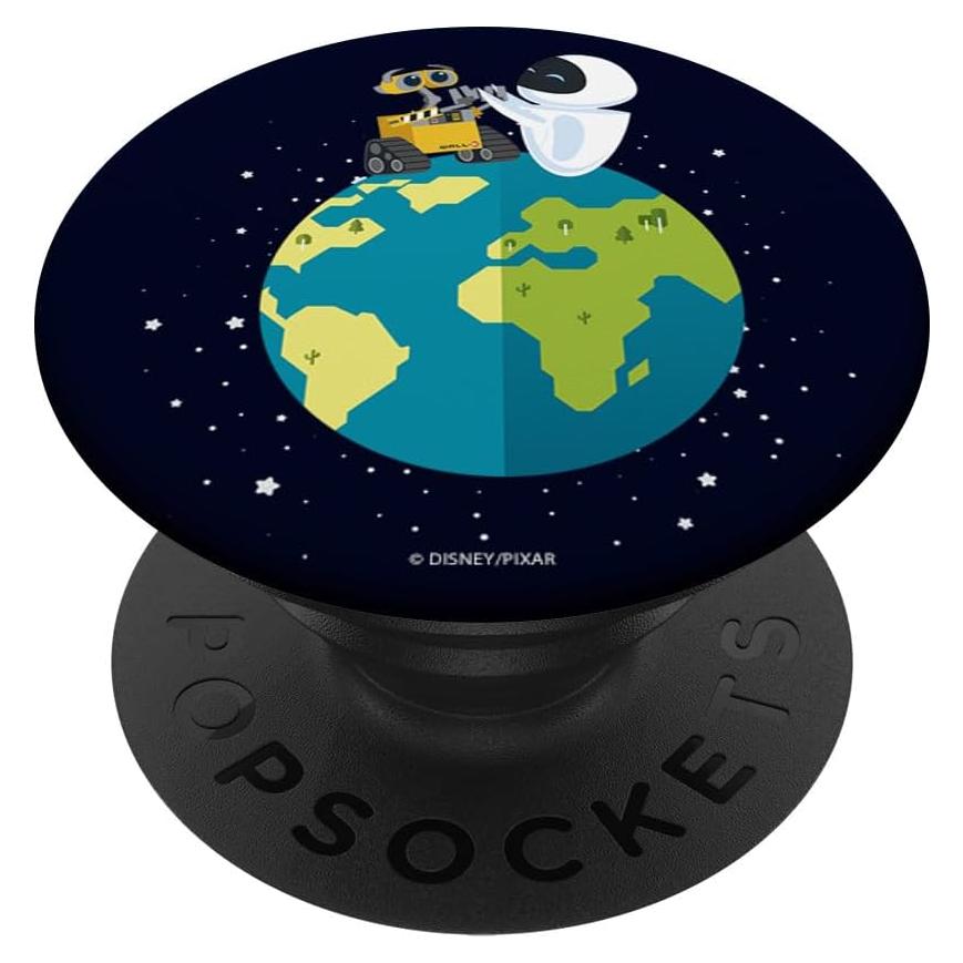 PopSocket Disney Pixar Wall-E Estándar 4.1x1.3cm Negro