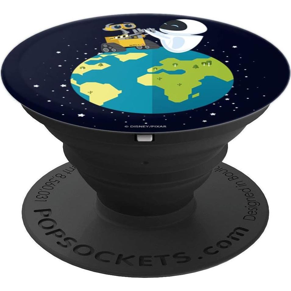 PopSocket Disney Pixar Wall-E Estándar 4.1x1.3cm Negro