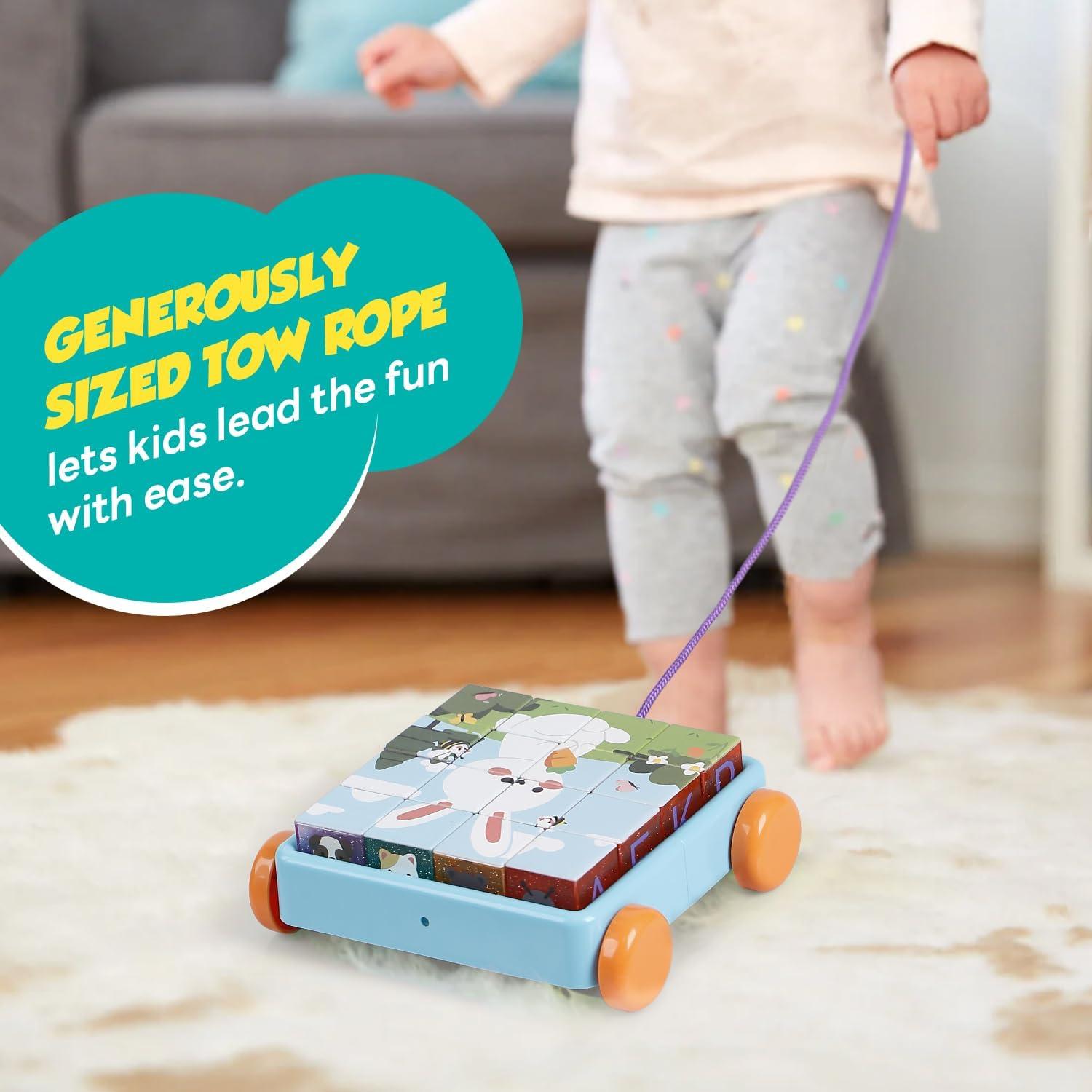 Bloques de Construcción HOPANDOS 56 Piezas Acrílicos para Niños