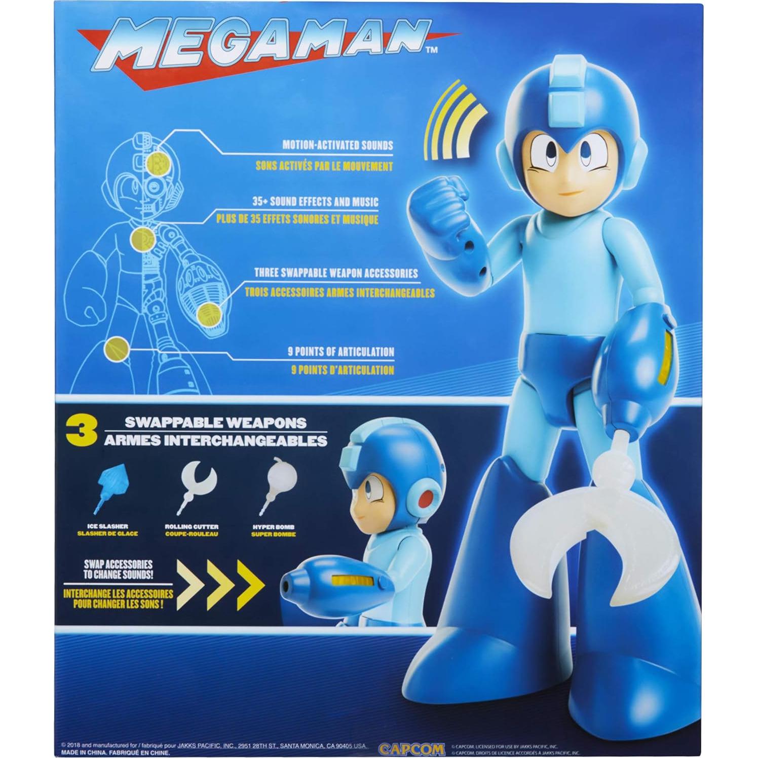 Figura Deluxe Mega Man con Luces y Sonidos 30.48 cm