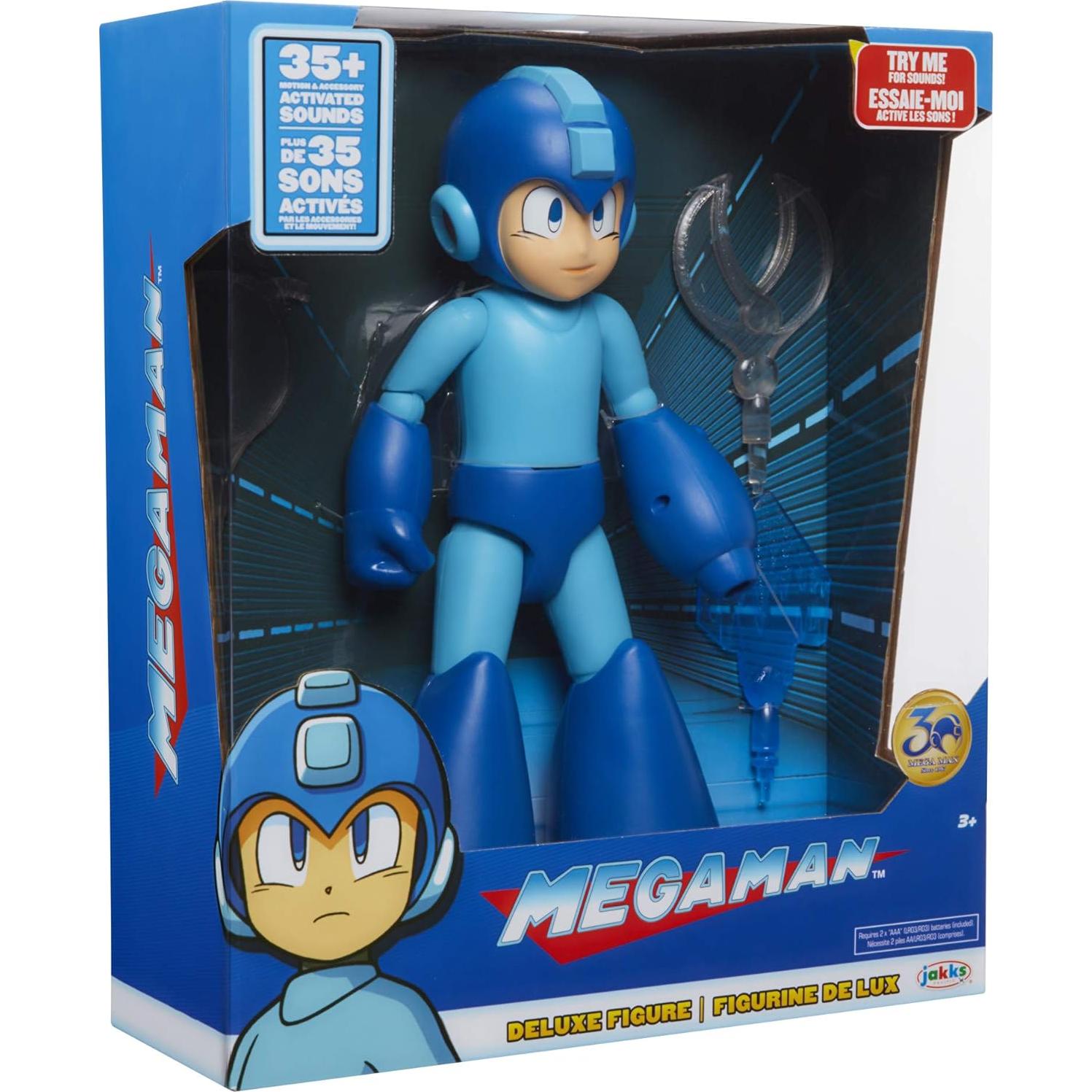 Figura Deluxe Mega Man con Luces y Sonidos 30.48 cm