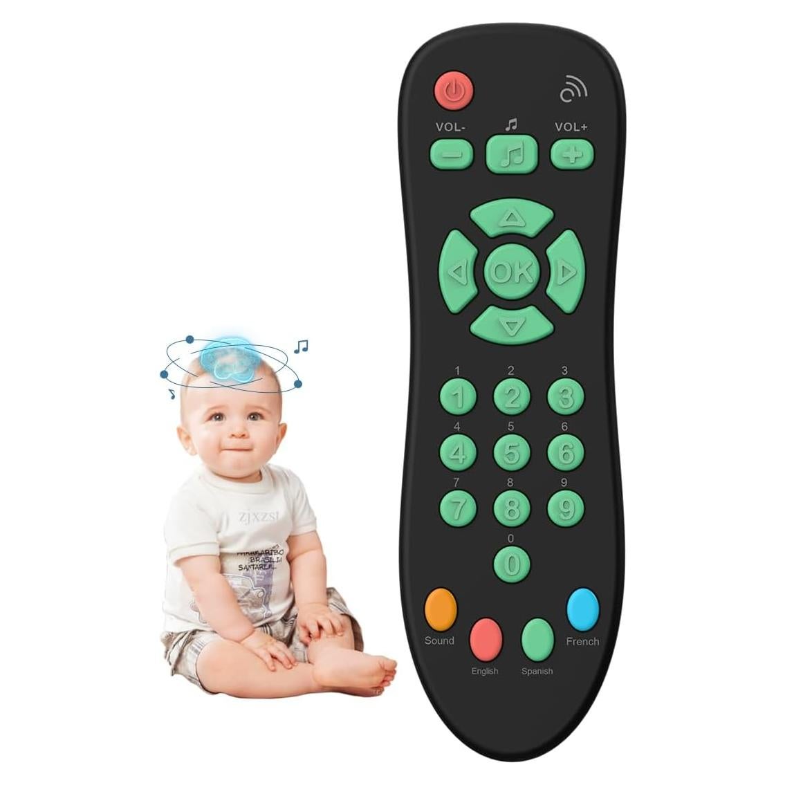 Control Remoto de Juguete APSUAE Multicolor 6M+ Luz y Sonidos