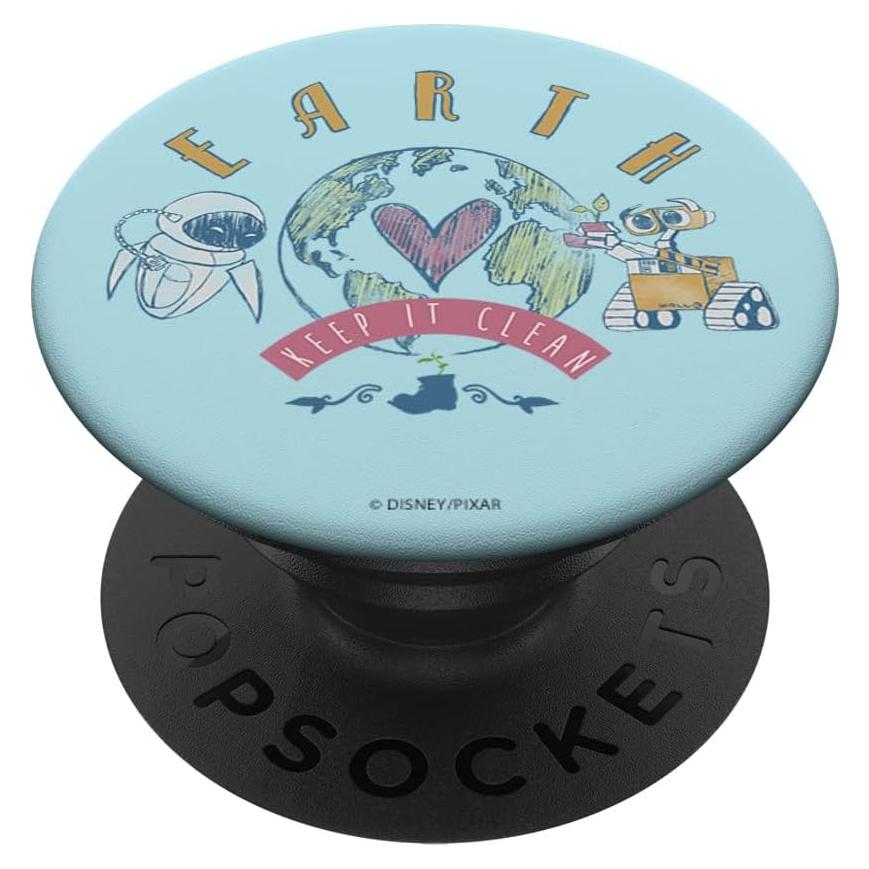 PopSocket Disney Pixar Wall-E Estándar 4.1cm Negro