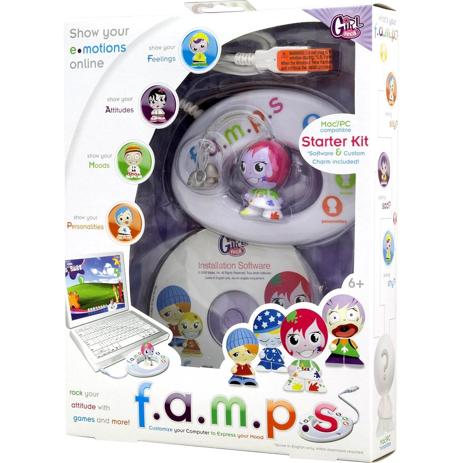 Kit de Inicio Famps Mattel - Software y Pulsera de Estado de Ánimo