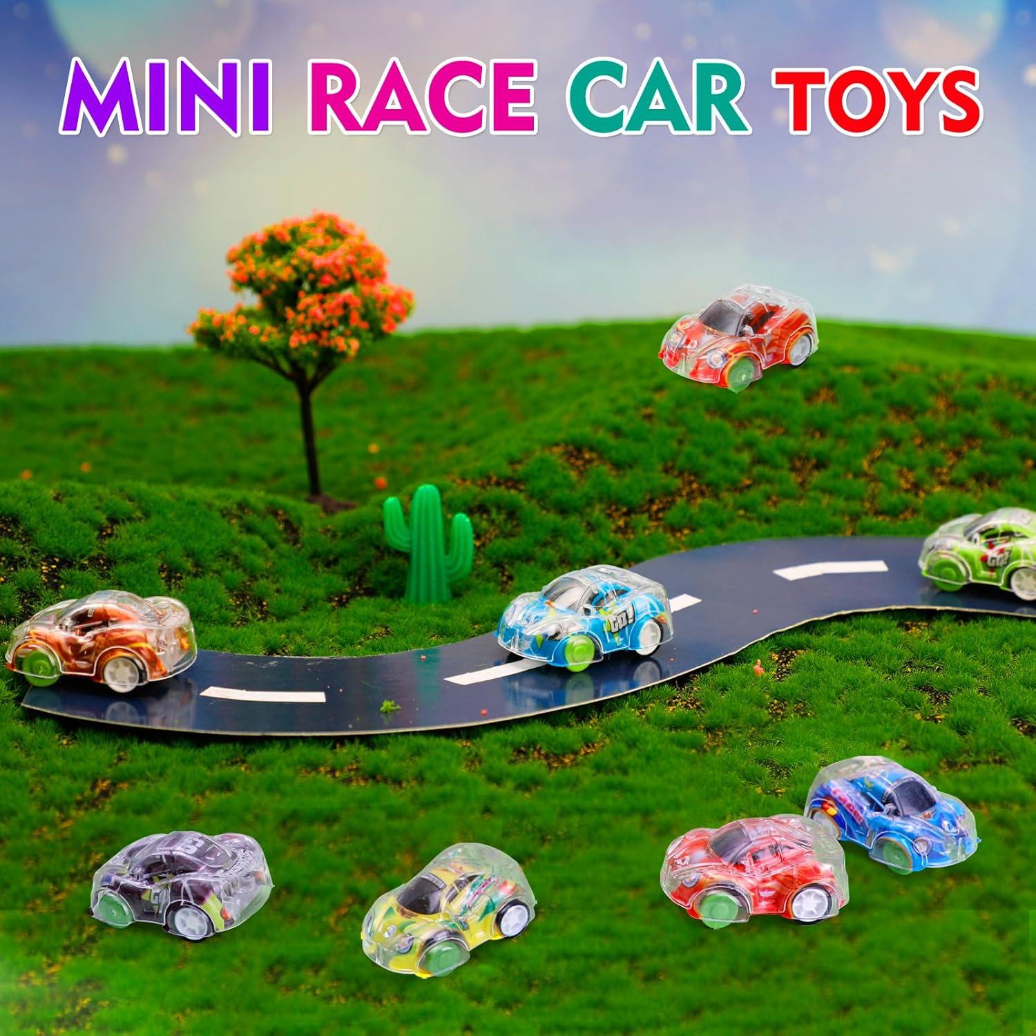 Worgree 50 Mini Coches de Retroceso para Niños 4-12 Años