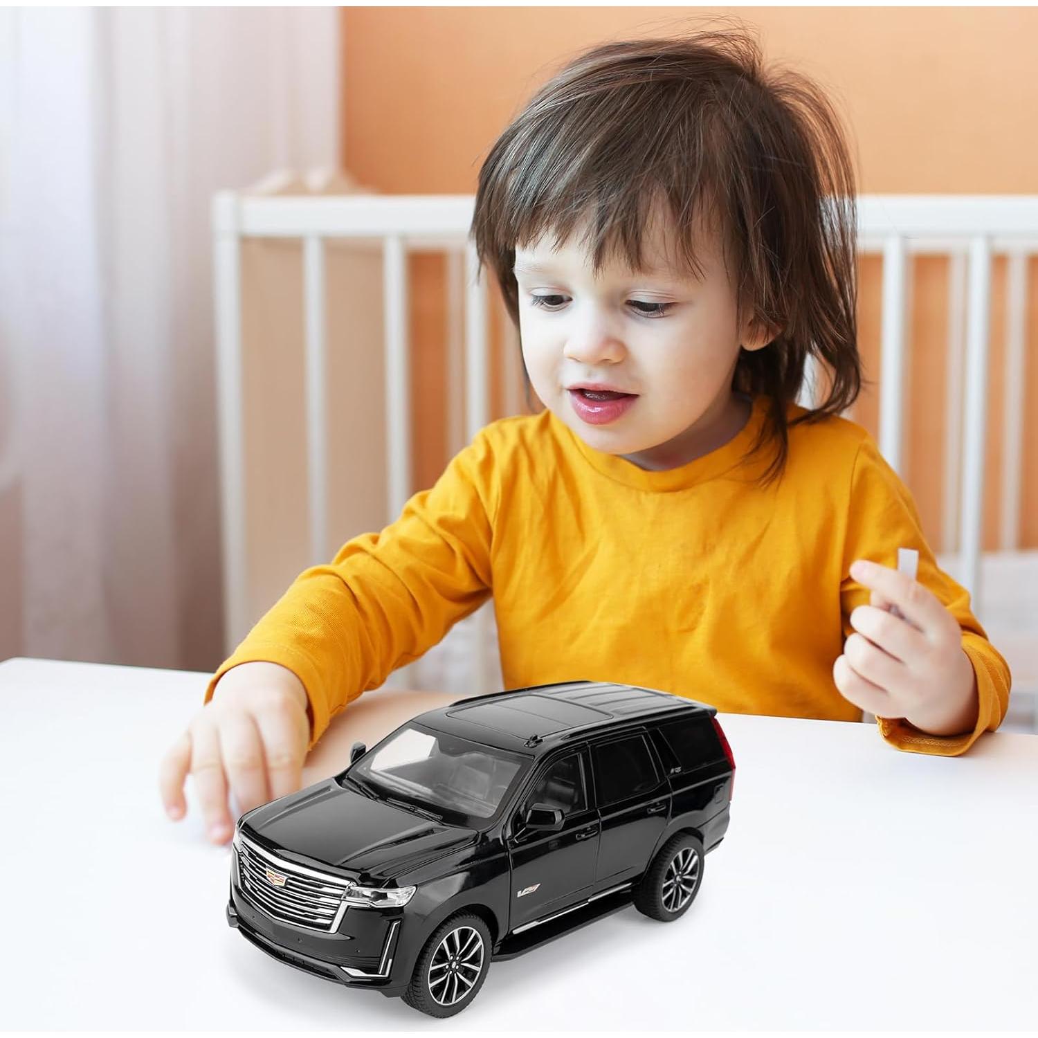 Coche de Juguete SUV Escalade 1:24 WAKAKAC con Sonidos y Luces