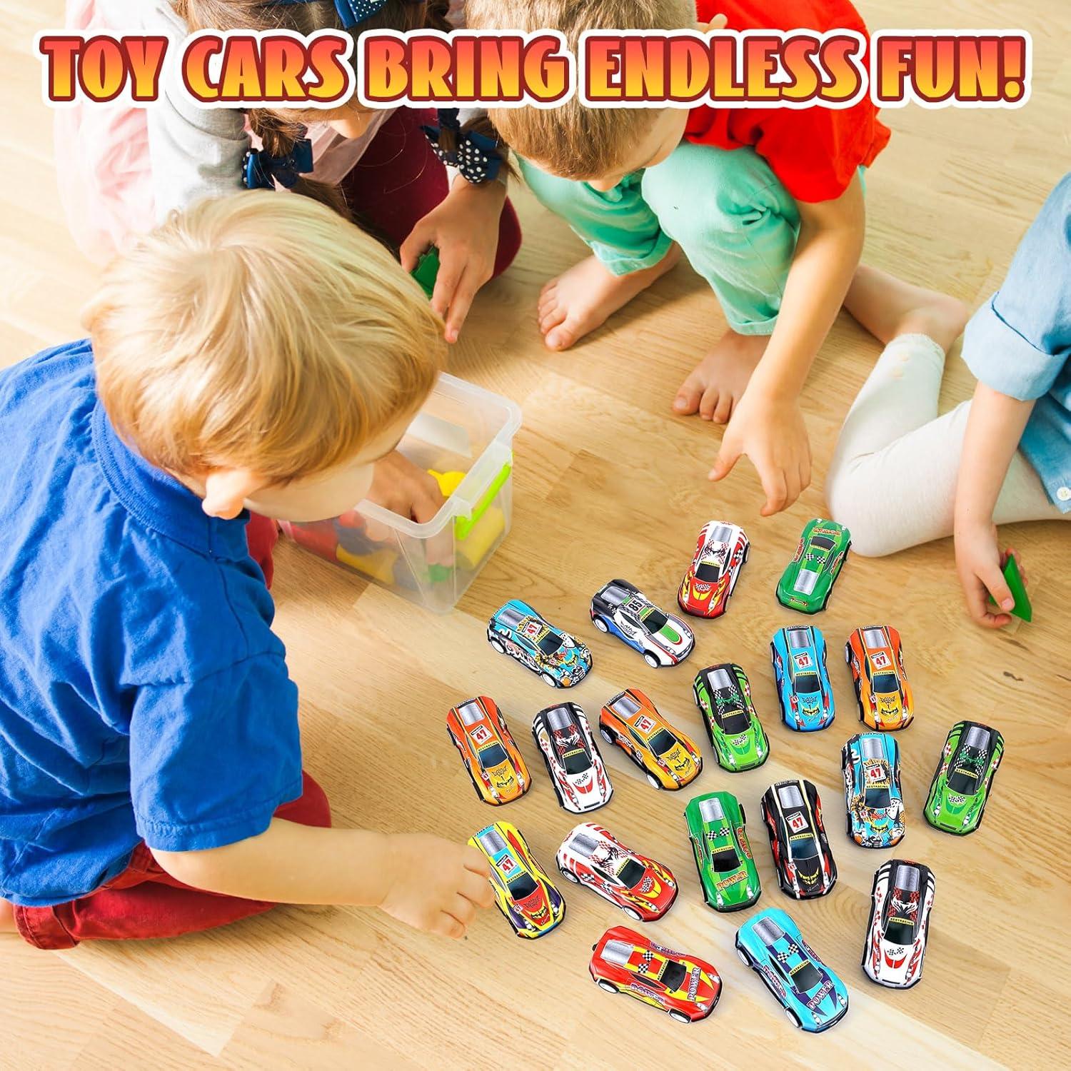 140 Coches de Retroceso DERTE para Niños Juguetes Educativos