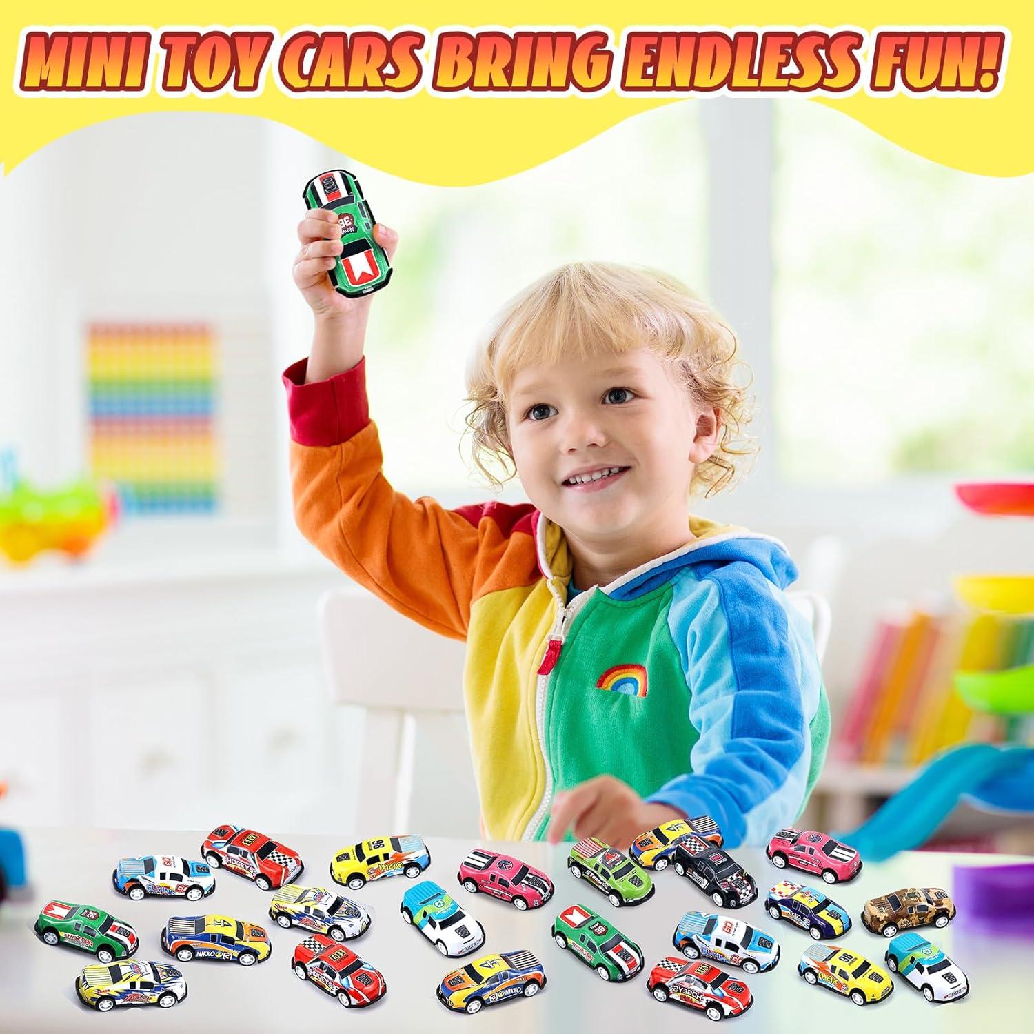 150 Coches de Retroceso DERTE para Niños - Juguetes de Carreras