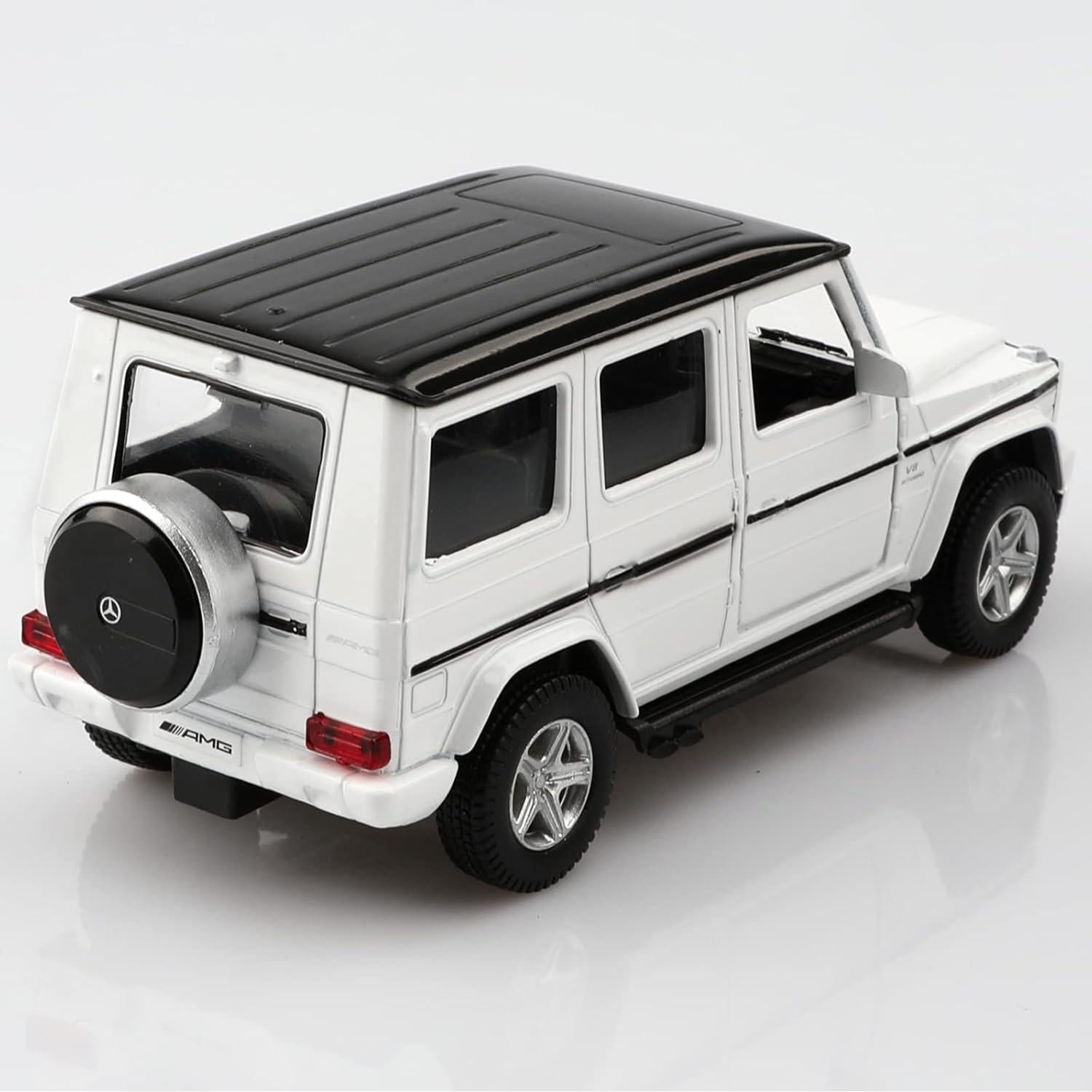 Coche de Metal a Escala 1/36 TOKAXI Mercedes Benz G63 Blanco