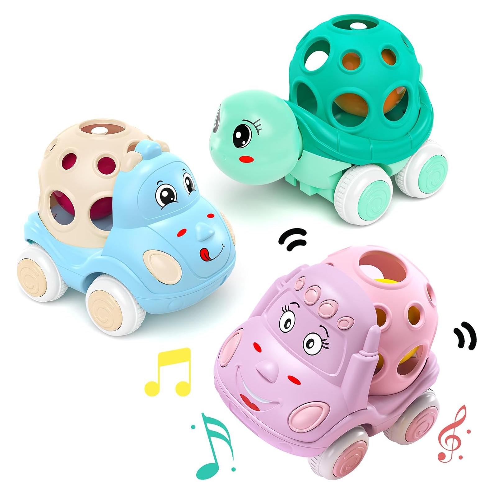 Set de 3 Coches de Juguete xFFFun para Niñas 3-6 Años