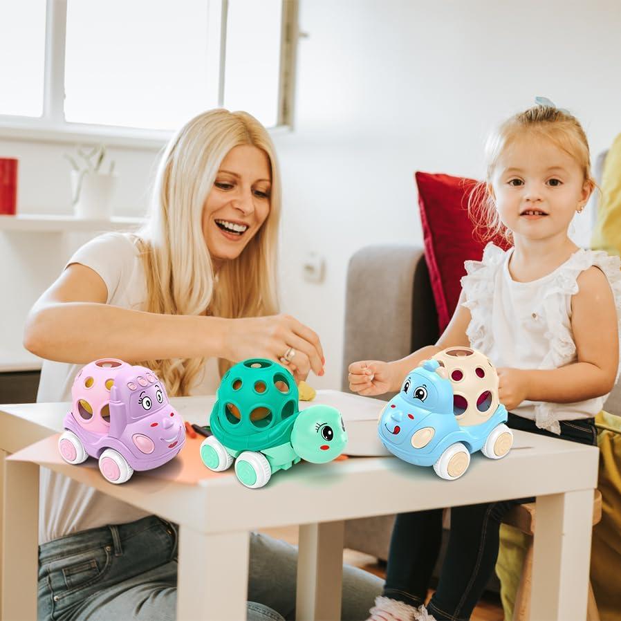 Set de 3 Coches de Juguete xFFFun para Niñas 3-6 Años