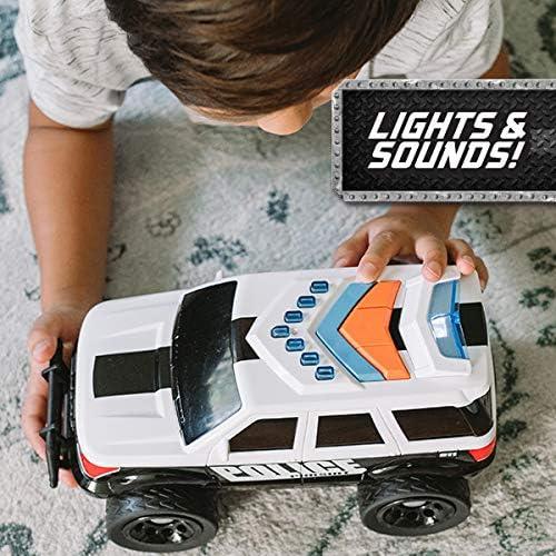 Coche de Policía Motorizado Maxx Action Sunny Days 30.48 cm