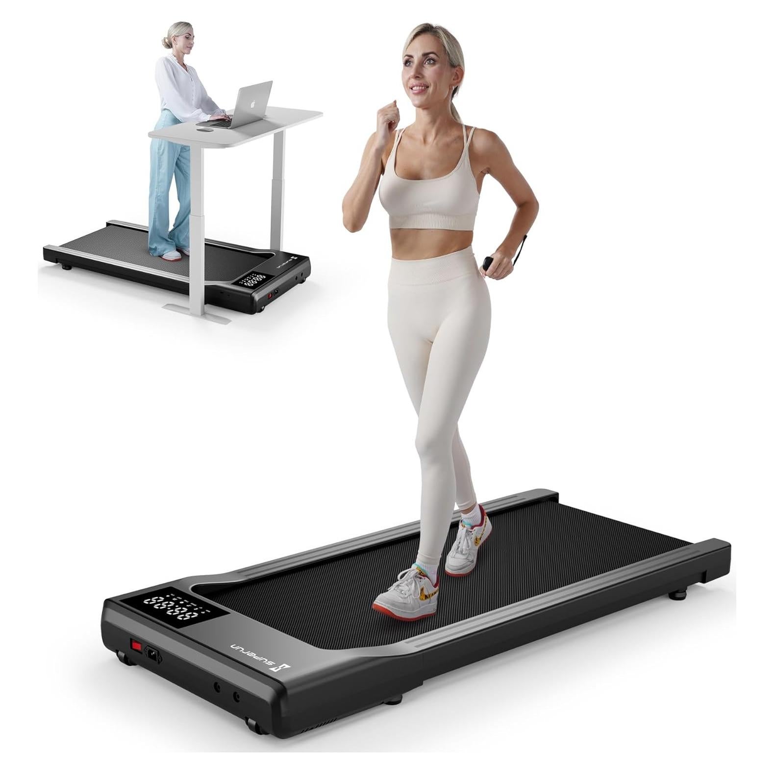 Caminadora Bajo Escritorio SupeRun 2.5 HP Compacta 136 kg