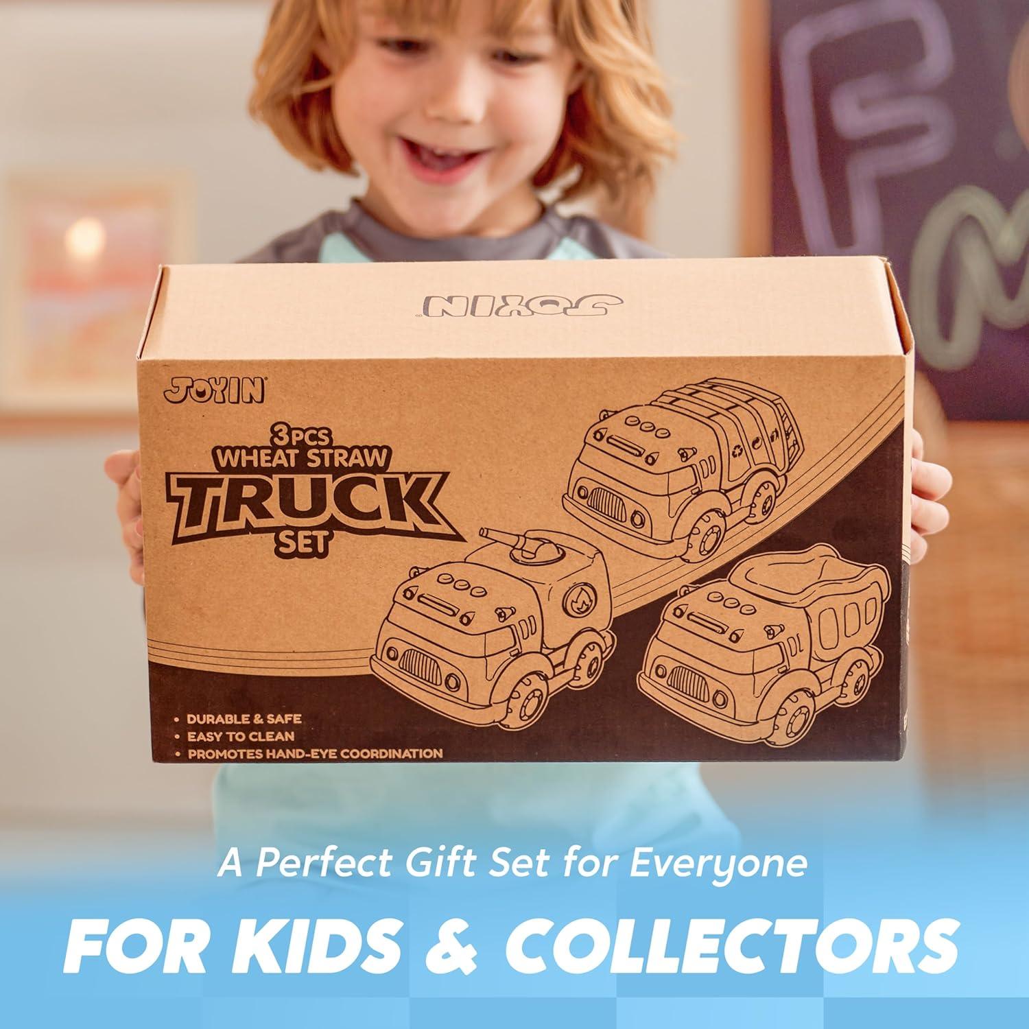 Juego de Camiones de Juguete Joyin - 3 Piezas 17 cm