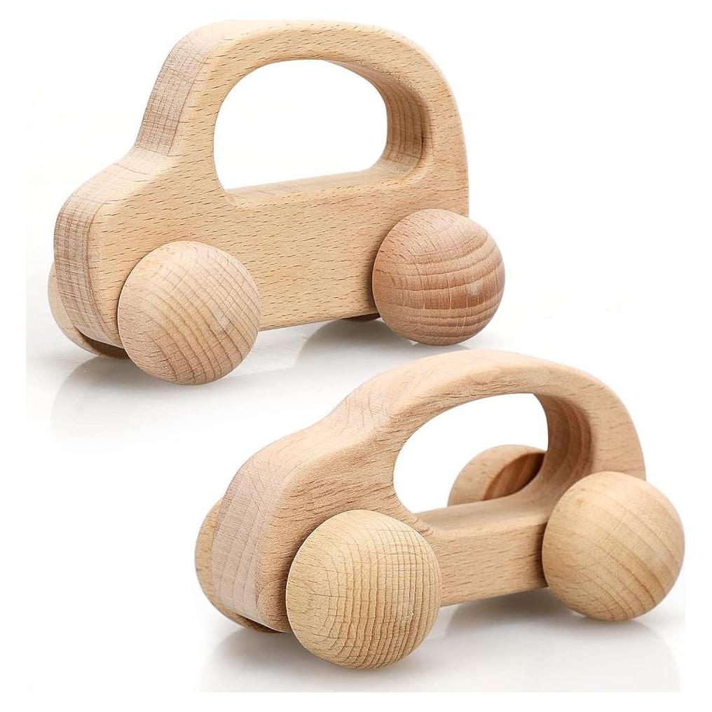 Coche de Juguete de Madera TOY Life Montessori para Bebés
