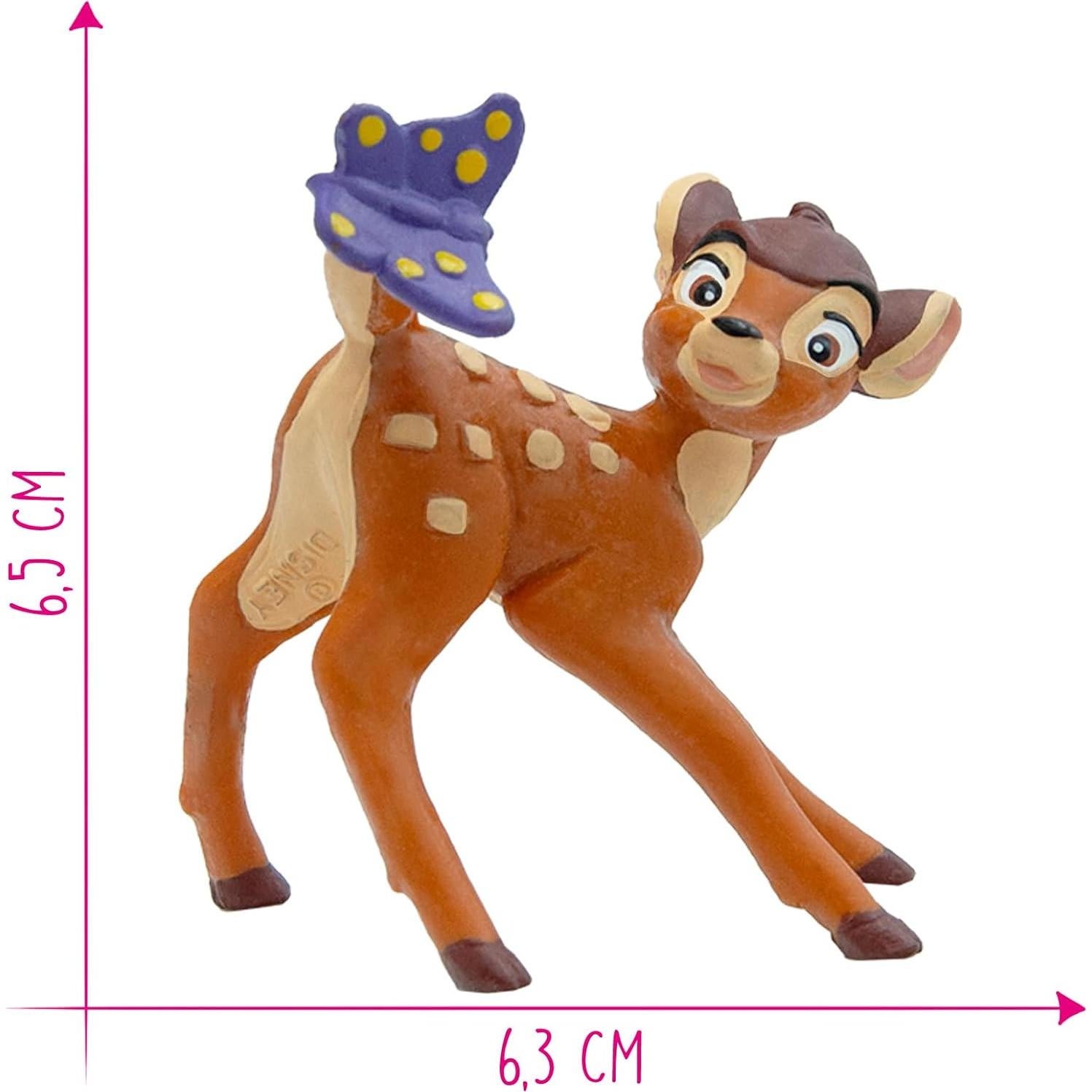 Figura de acción Bambi pintada a mano 5.51 cm C & J Direct