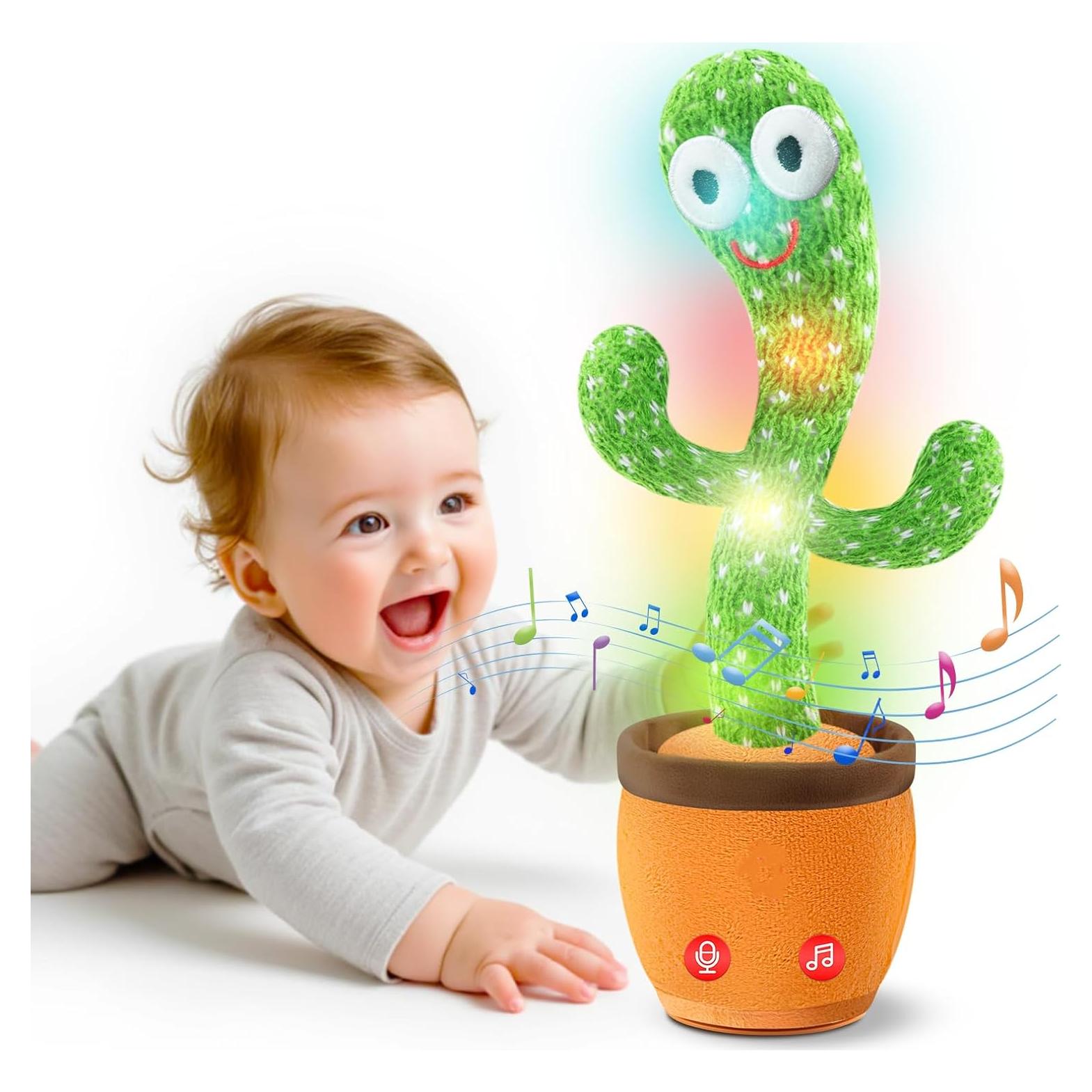 Juguete Cactus Hablante TWORIVER 32.4 cm Interactivo Bebés