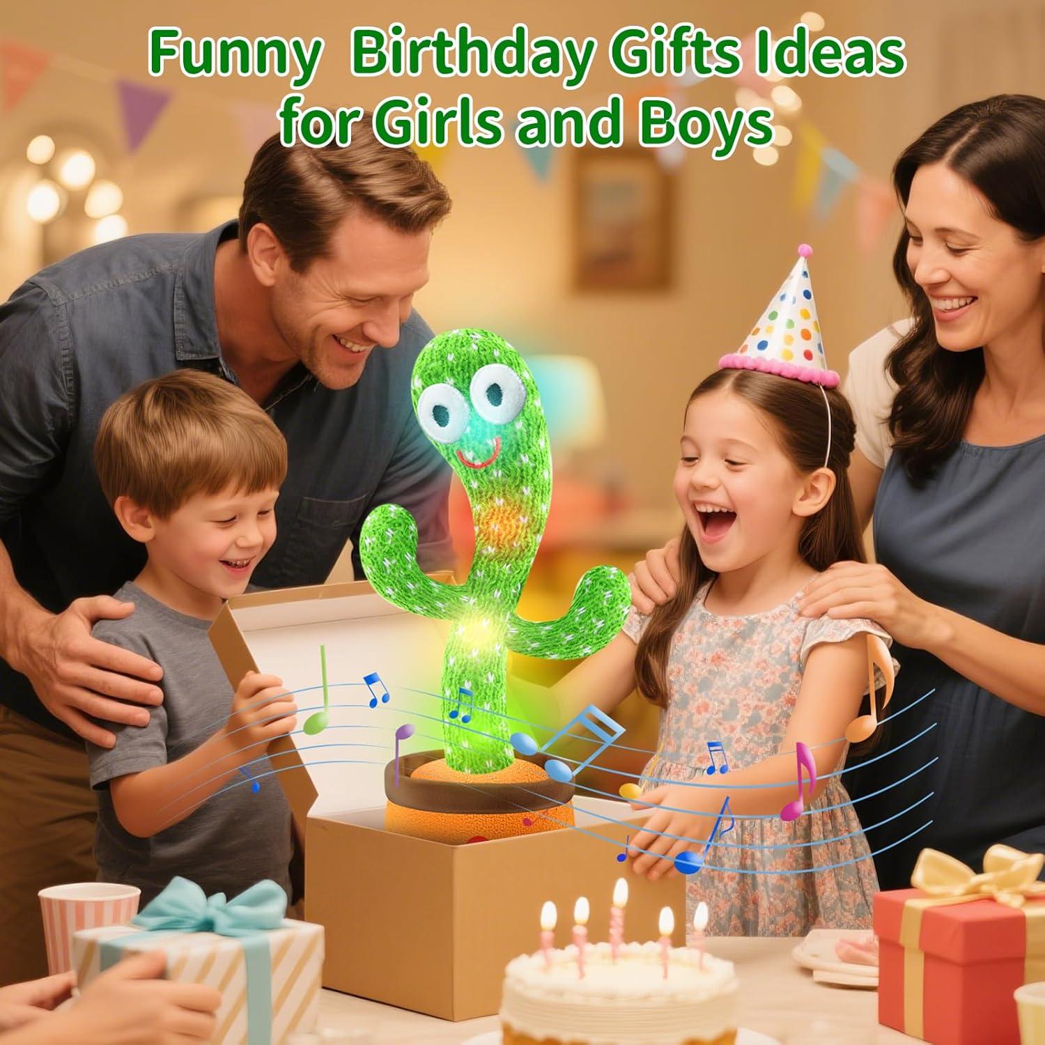 Juguete Cactus Hablante TWORIVER 32.4 cm Interactivo Bebés