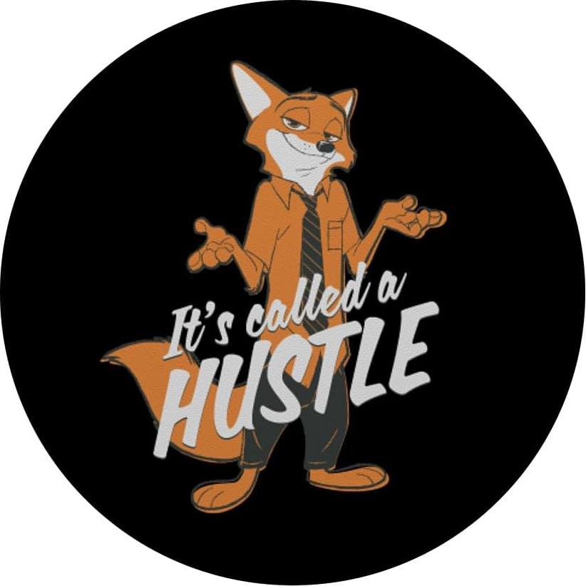 Soporte PopSockets Disney Zootopia Nick Wilde Se Llama Hustle