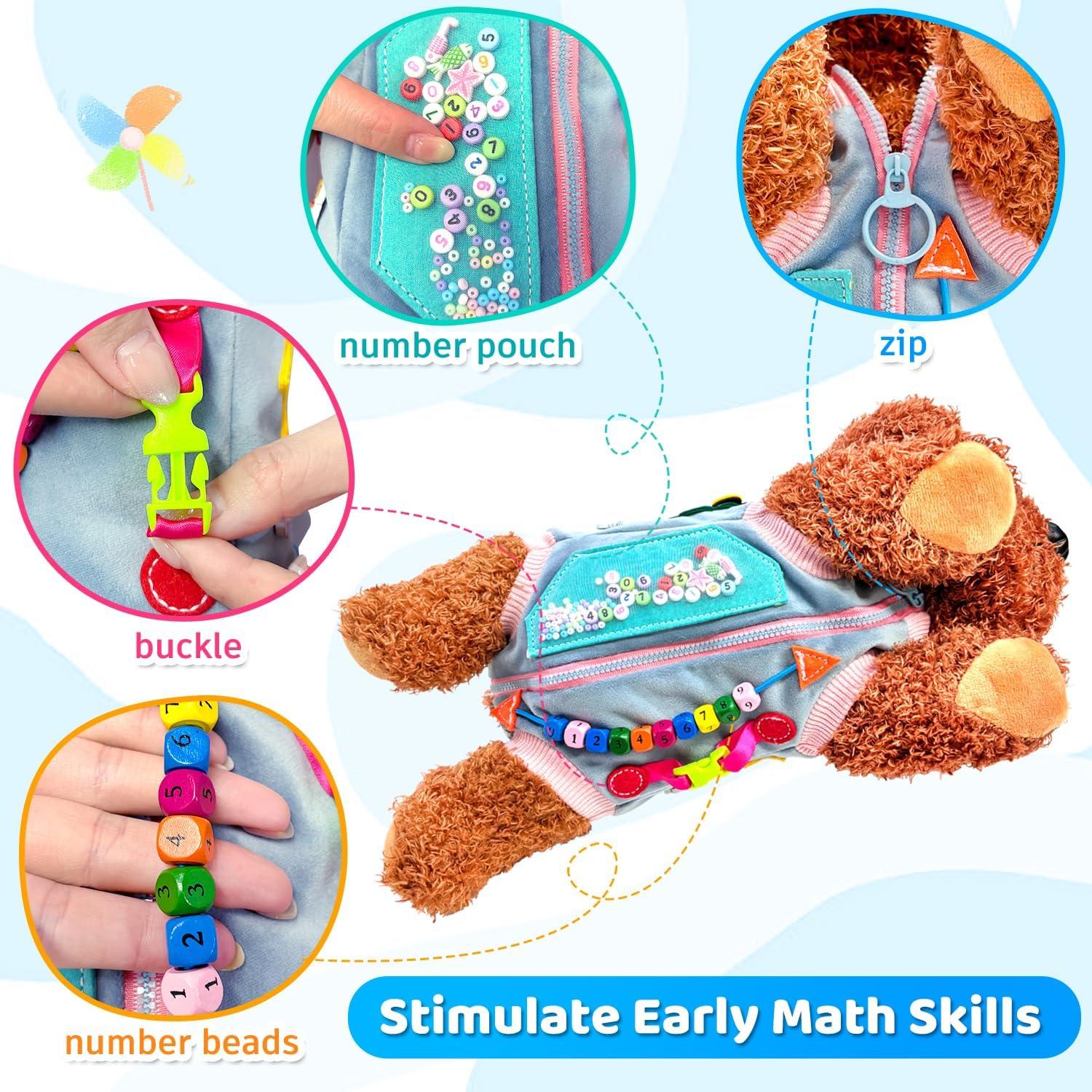 Juguete Montessori Sensorial para Bebés Qhukinnity 408g