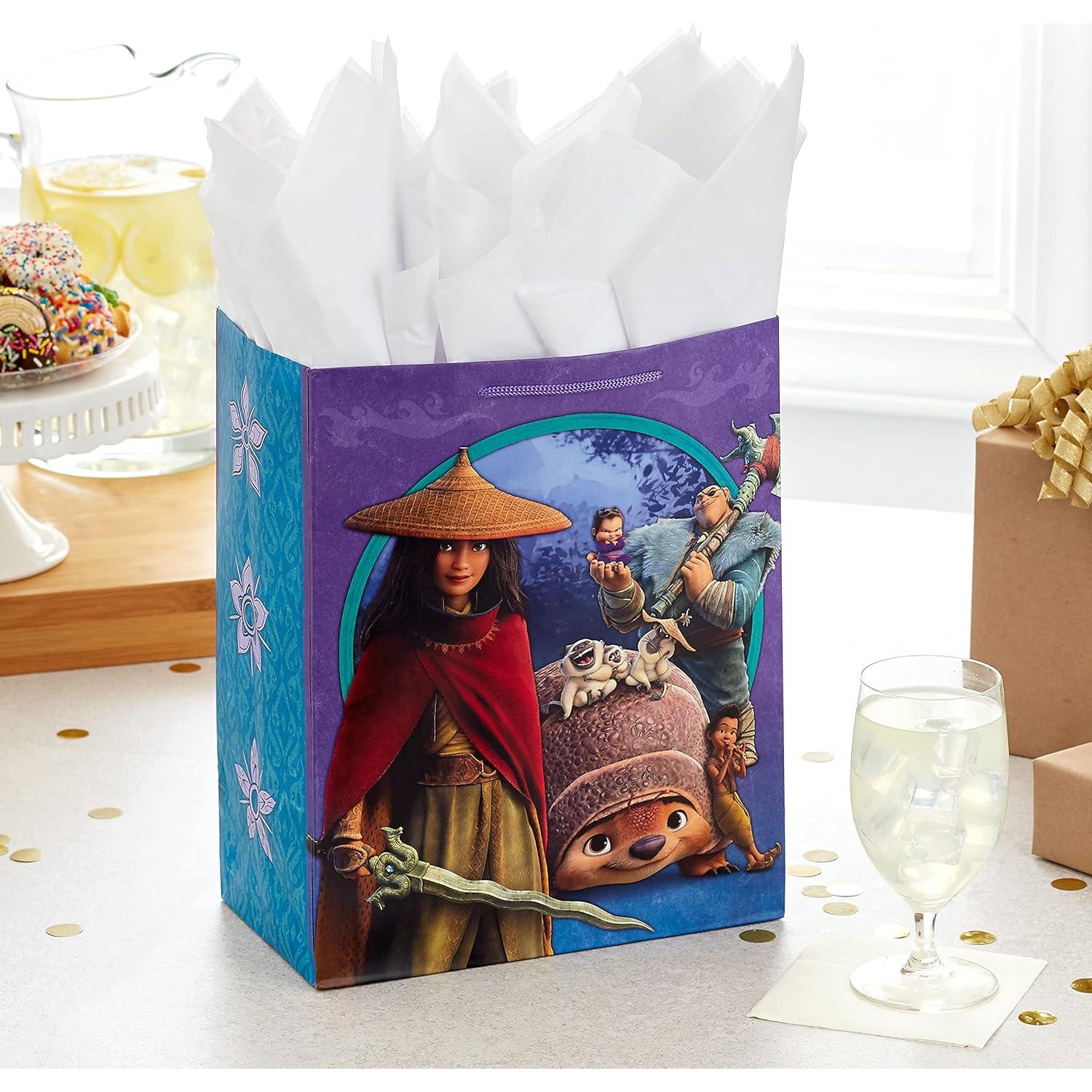 Bolsa de Regalo Grande Hallmark 33 cm Disney Raya y Sisu