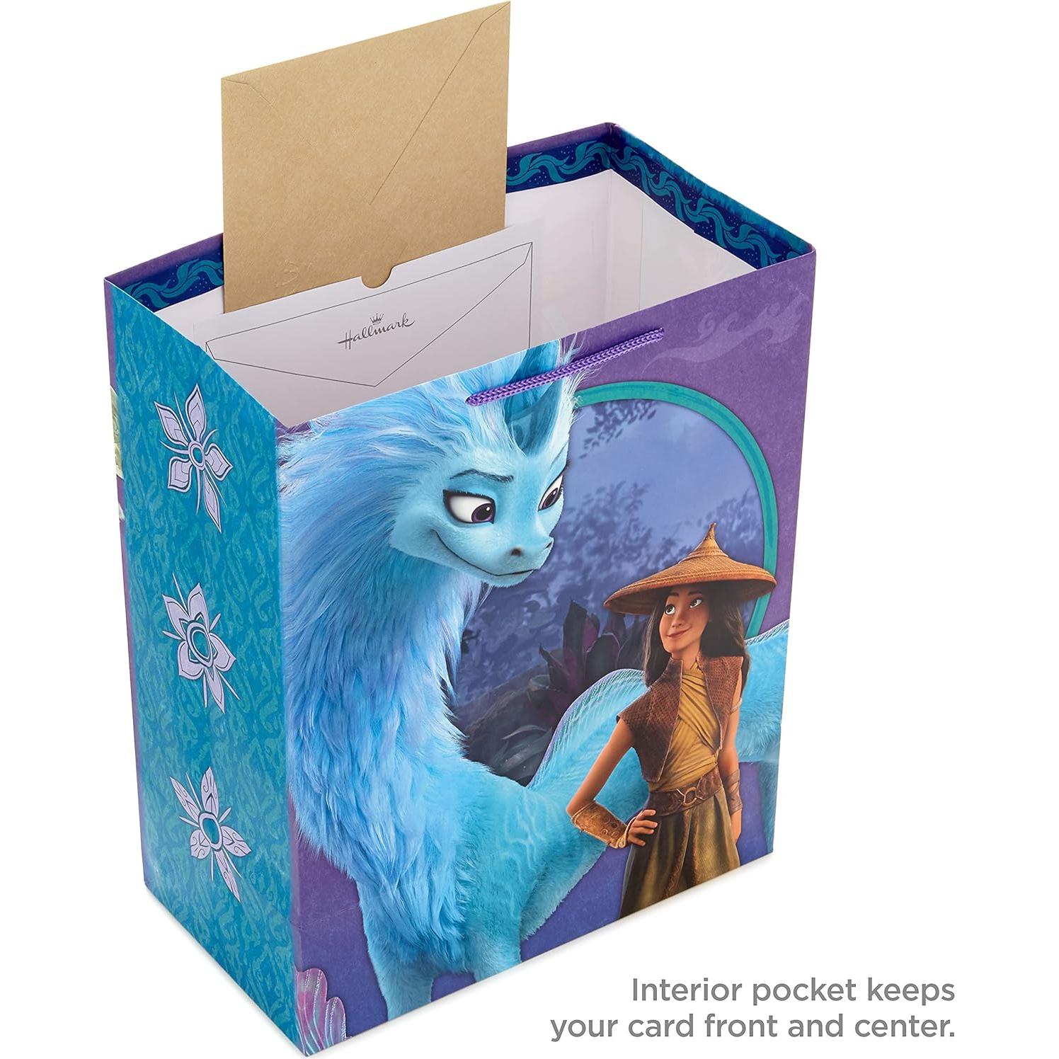 Bolsa de Regalo Grande Hallmark 33 cm Disney Raya y Sisu