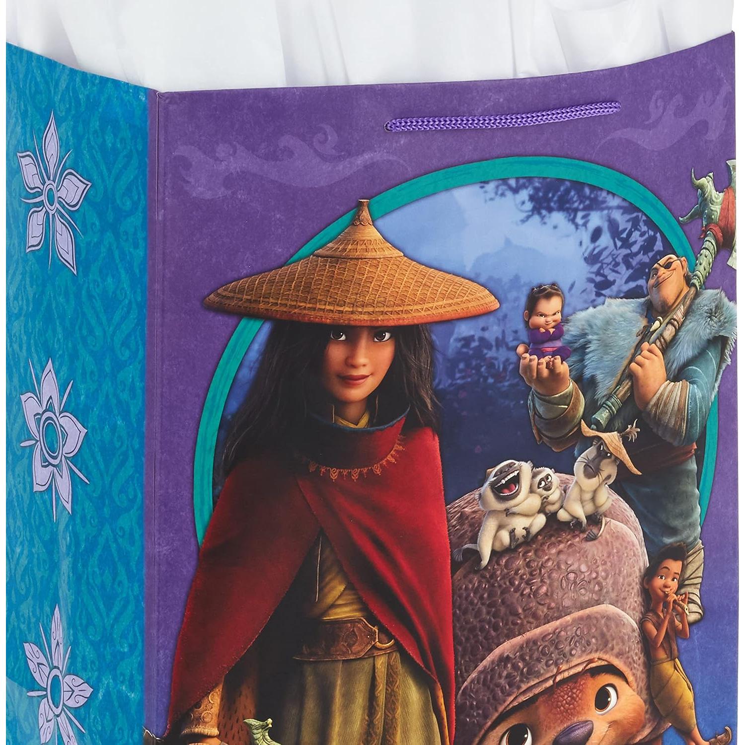 Bolsa de Regalo Grande Hallmark 33 cm Disney Raya y Sisu