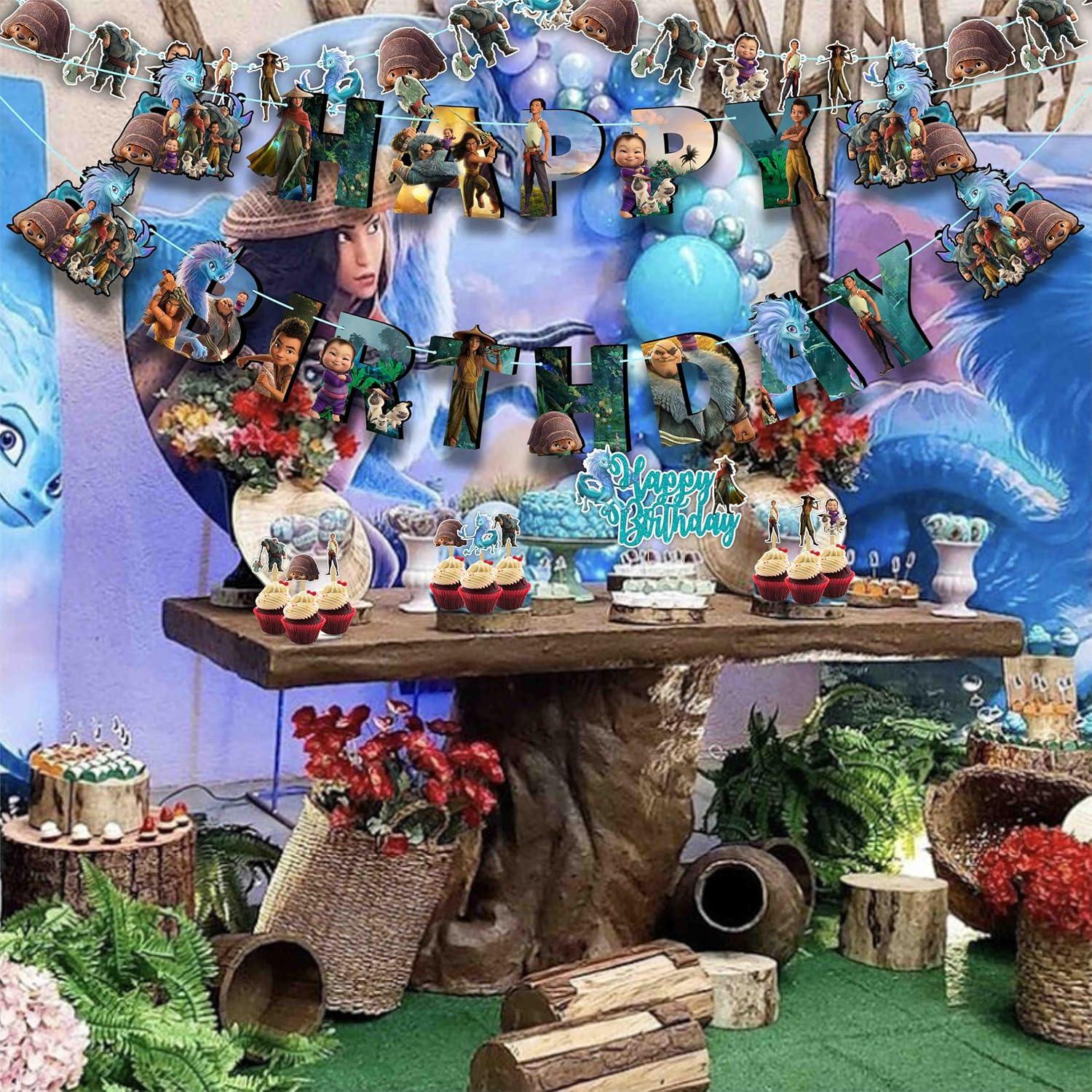 Suministros de Fiesta de Cumpleaños Raya y el Último Dragón