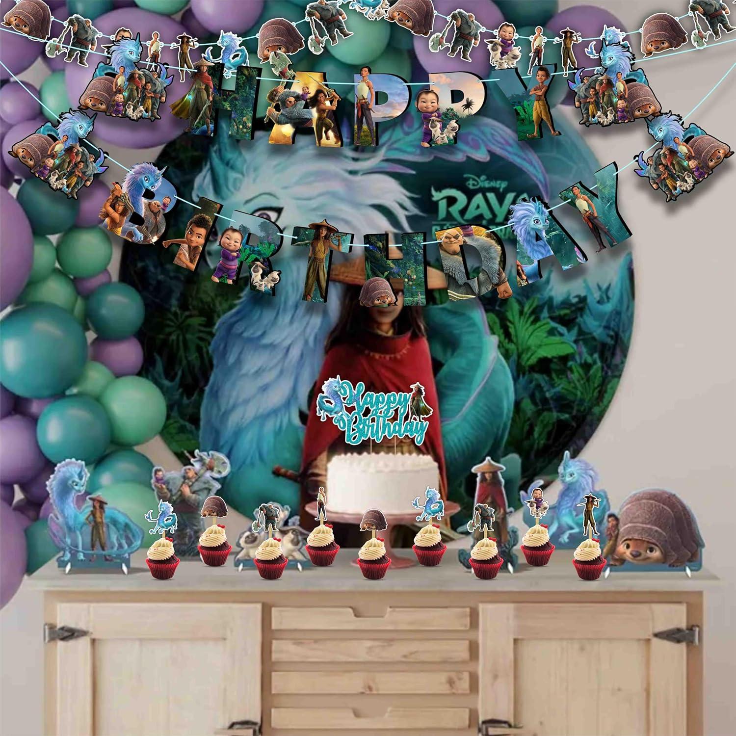 Suministros de Fiesta de Cumpleaños Raya y el Último Dragón