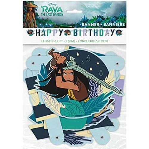 Suministros Fiesta Cumpleaños Raya y el Último Dragón