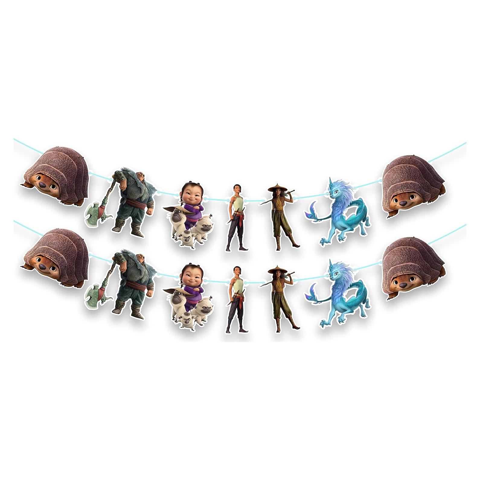 Decoración de Pared Raya y la Última Dragón 1.83m x 14cm