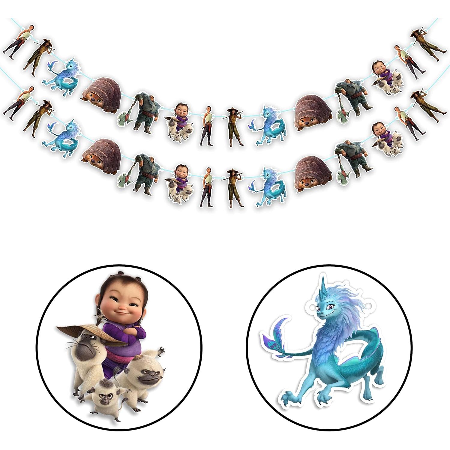 Decoración de Pared Raya y la Última Dragón 1.83m x 14cm