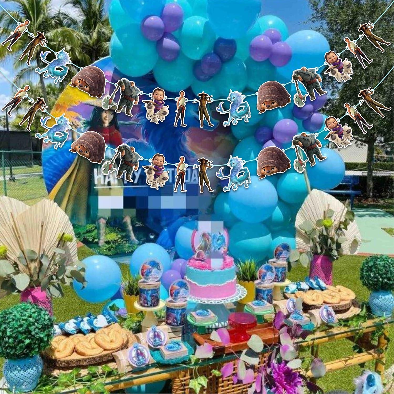 Decoración de Pared Raya y la Última Dragón 1.83m x 14cm