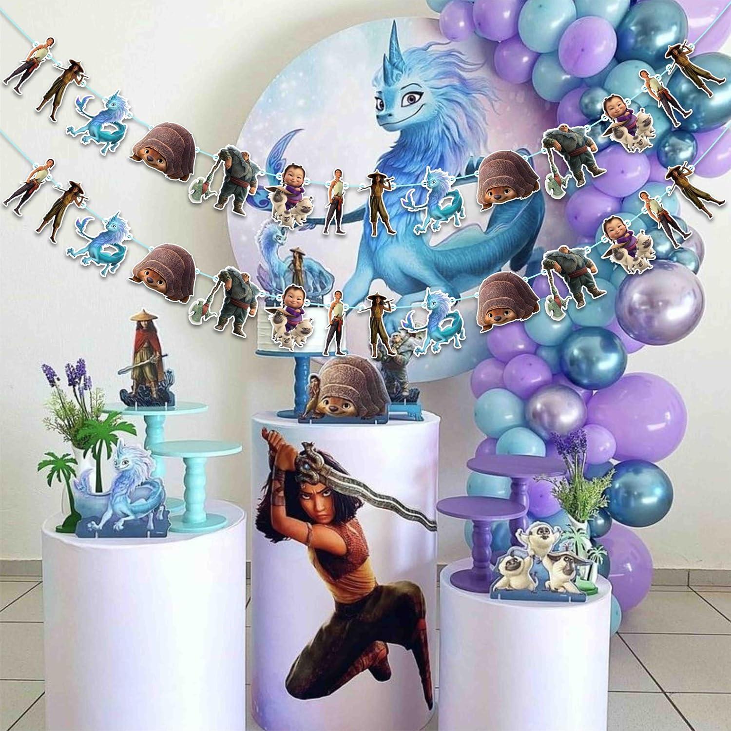 Decoración de Pared Raya y la Última Dragón 1.83m x 14cm