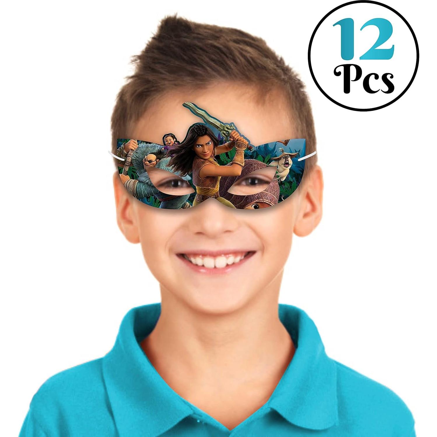 Conjunto de Máscaras Faciales Seyal Raya para Niños