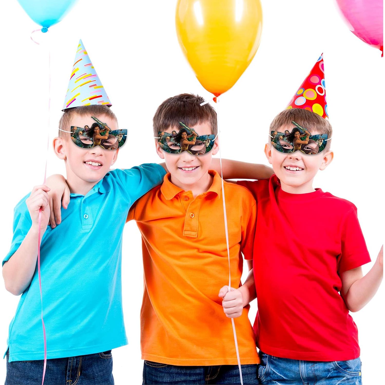 Conjunto de Máscaras Faciales Seyal Raya para Niños