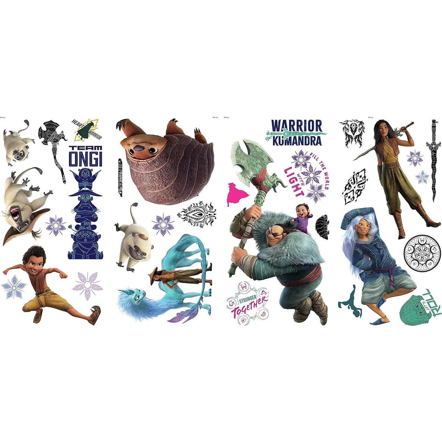 Calcomanías de Pared Disney Raya y El Último Dragón RoomMates