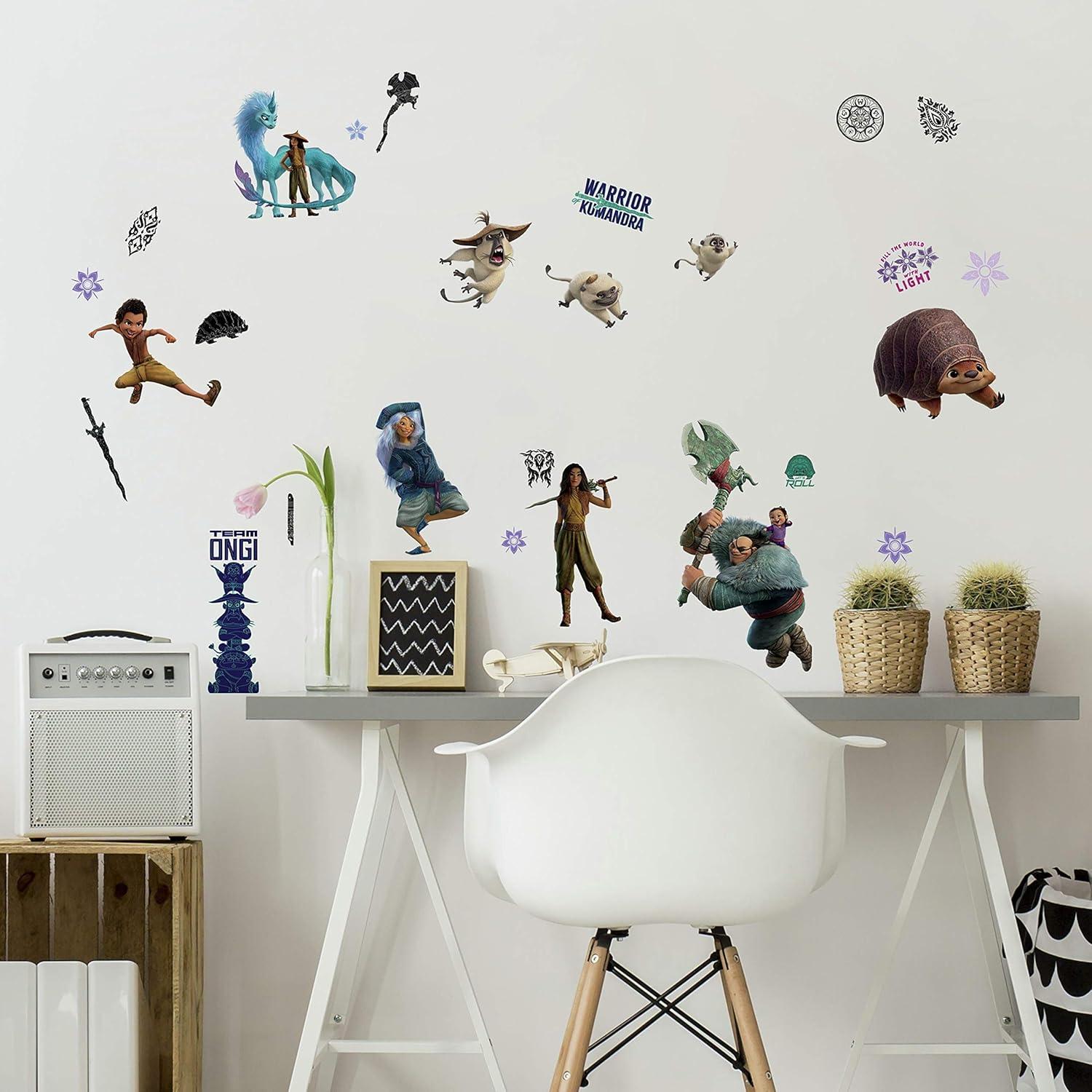 Calcomanías de Pared Disney Raya y El Último Dragón RoomMates