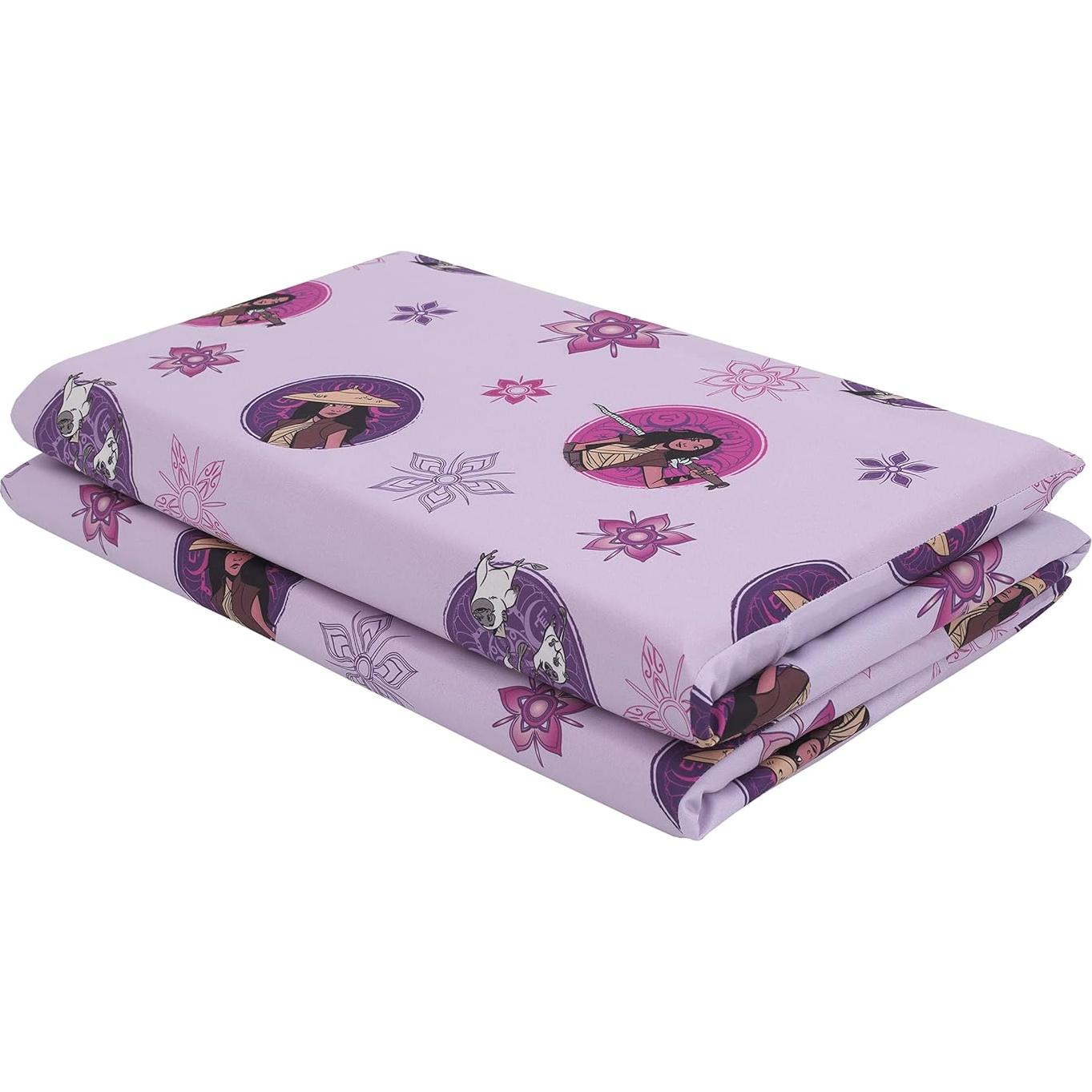 Sábana de Almohadilla para Siesta Disney Raya 48x114 cm