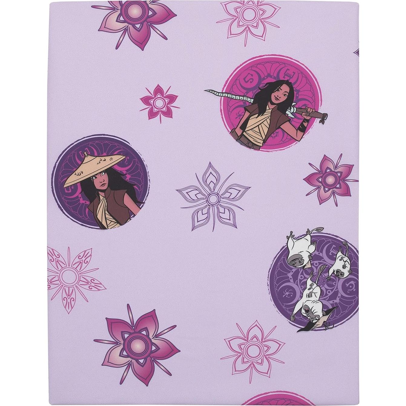 Sábana de Almohadilla para Siesta Disney Raya 48x114 cm